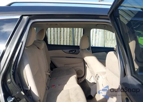 2014 Nissan Rogue Sv z USA, uszkodzony, nr VIN 5N1AT2MK8EC790328